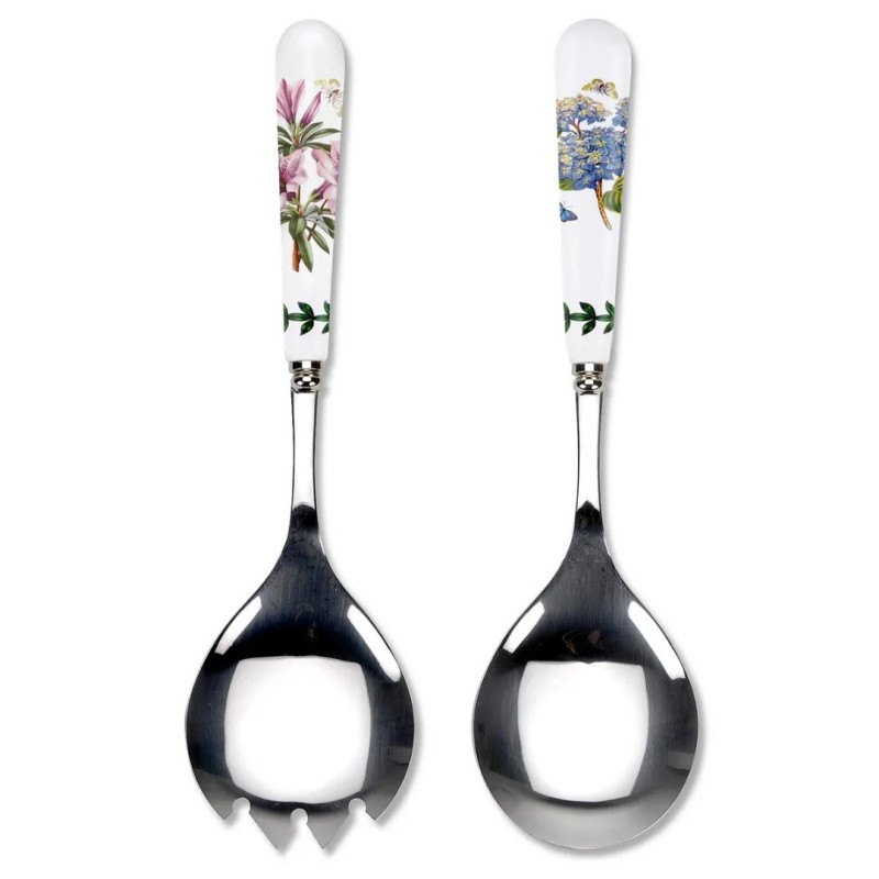 PAIR OF SALAD CUTLERY 25 CM BOTANIC GARDEN BG1107