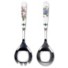 PAIR OF SALAD CUTLERY 25 CM BOTANIC GARDEN BG1107