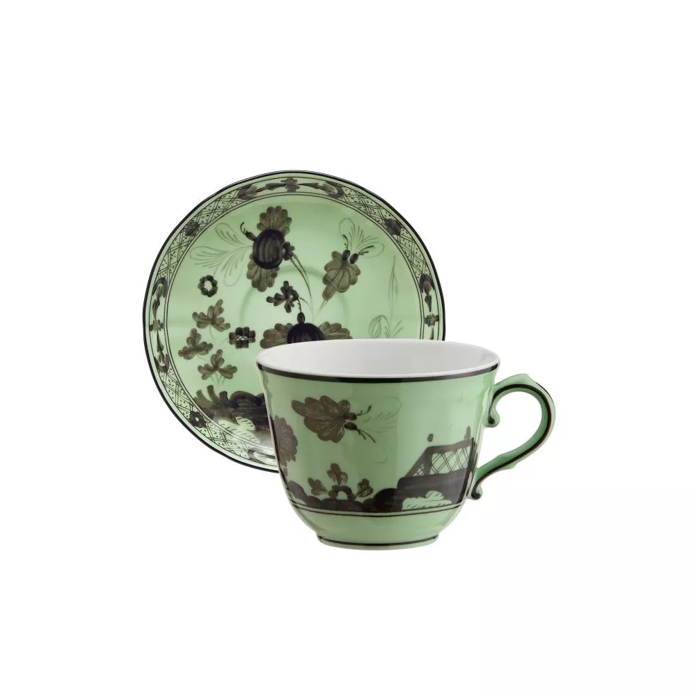 TAZZA CAFFE CON PIATTINO, ORIENTE ITALIANO