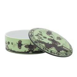 ROUND CONTAINER WITH LID, ORIENTE ITALIANO