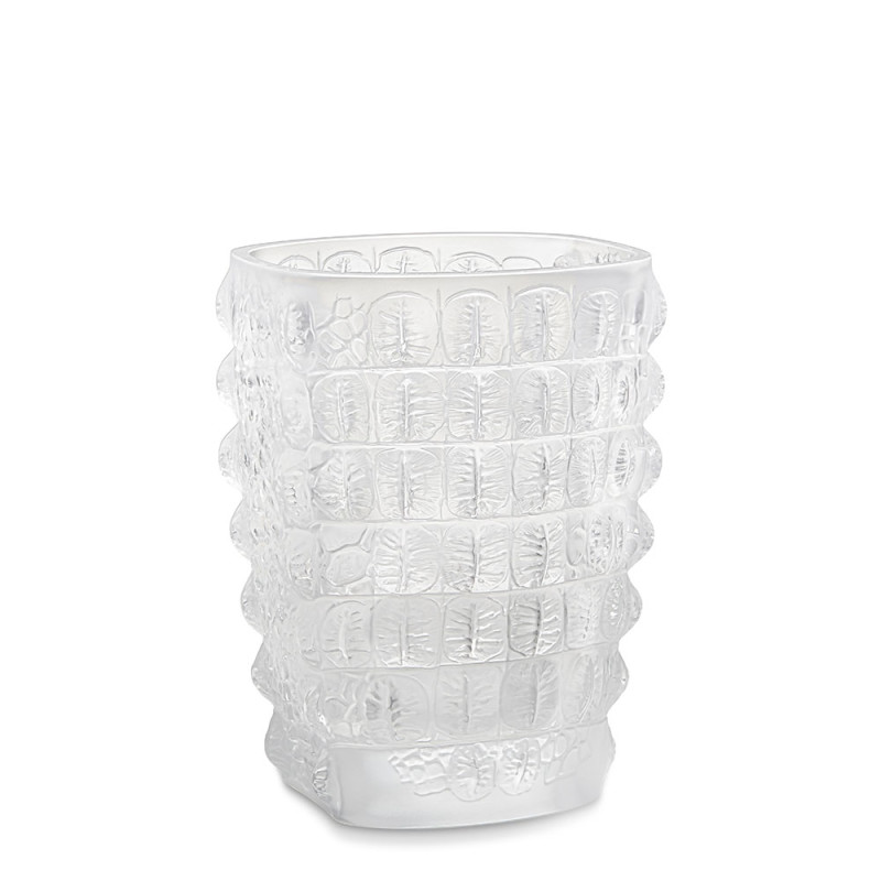 CROCO VASE, CLEAR CRYSTAL 10758000