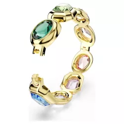 BRACCIALE RIGIDO GEMA, CRISTALLI OVERSIZE