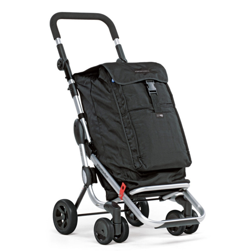 SHOPPING TROLLEY WITH THERMAL POCKET, GO UP