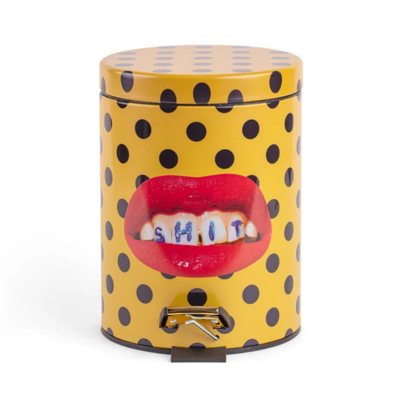 DUST BIN, SHIT BY TOILETPAPER