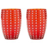 SET DI 2 BICCHIERI TUMBLER PERLE