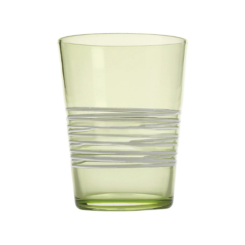 BICCHIERE IN VETRO TUMBLER, FILANTE