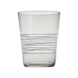 COLOURED TUMBLER FILANTE, GLASS