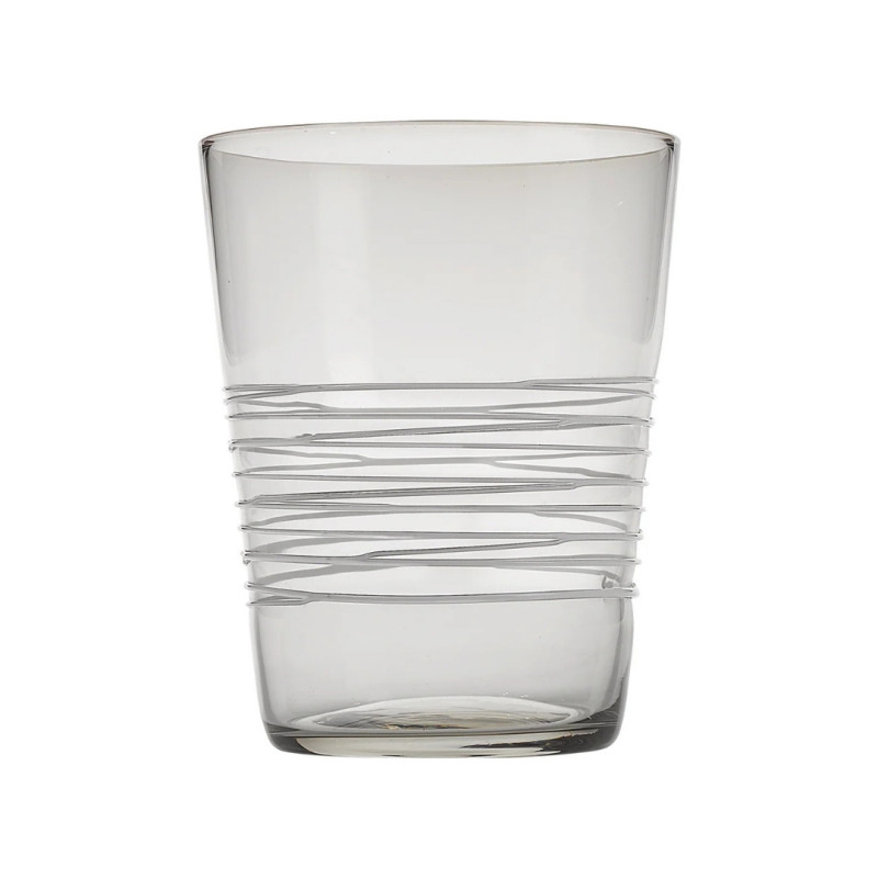 BICCHIERE IN VETRO TUMBLER, FILANTE