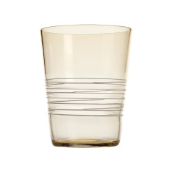 COLOURED TUMBLER FILANTE, GLASS