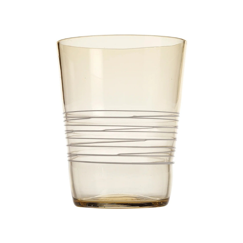 COLOURED TUMBLER FILANTE, GLASS