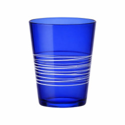 BICCHIERE IN VETRO TUMBLER, FILANTE