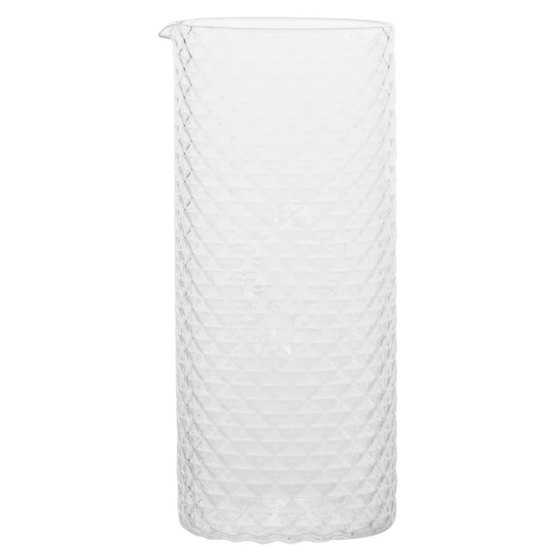 GLASS PITCHER 1.2 LT, CLEAR ISOLANO IS00700