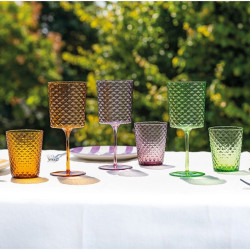 SET DI 2 CALICI ISOLANO, VETRO