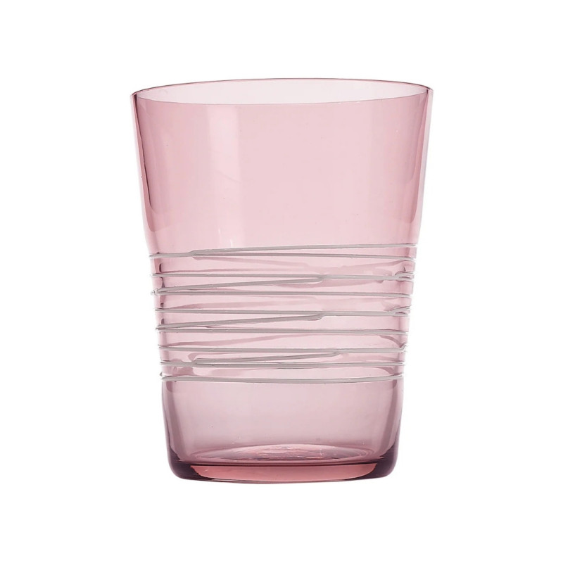 BICCHIERE IN VETRO TUMBLER, FILANTE