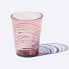 BICCHIERE IN VETRO TUMBLER, FILANTE