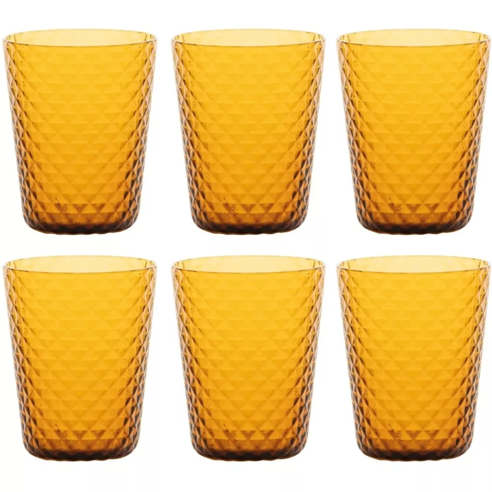 SET 6 BICCHIERI TUMBLER ISOLANO