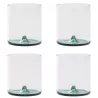 SET 4 BICCHIERI TUMBLER ISOLANO, VETRO