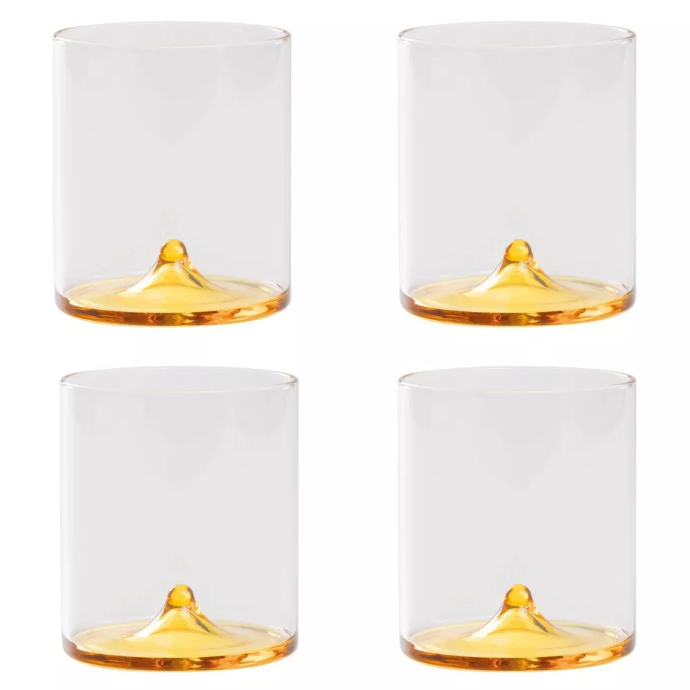 SET 4 BICCHIERI TUMBLER ISOLANO, VETRO