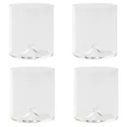 SET 4 BICCHIERI TUMBLER ISOLANO, VETRO