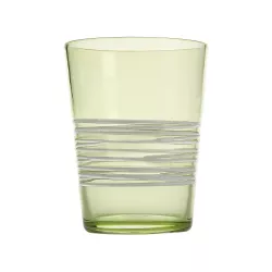 BICCHIERE IN VETRO TUMBLER, FILANTE