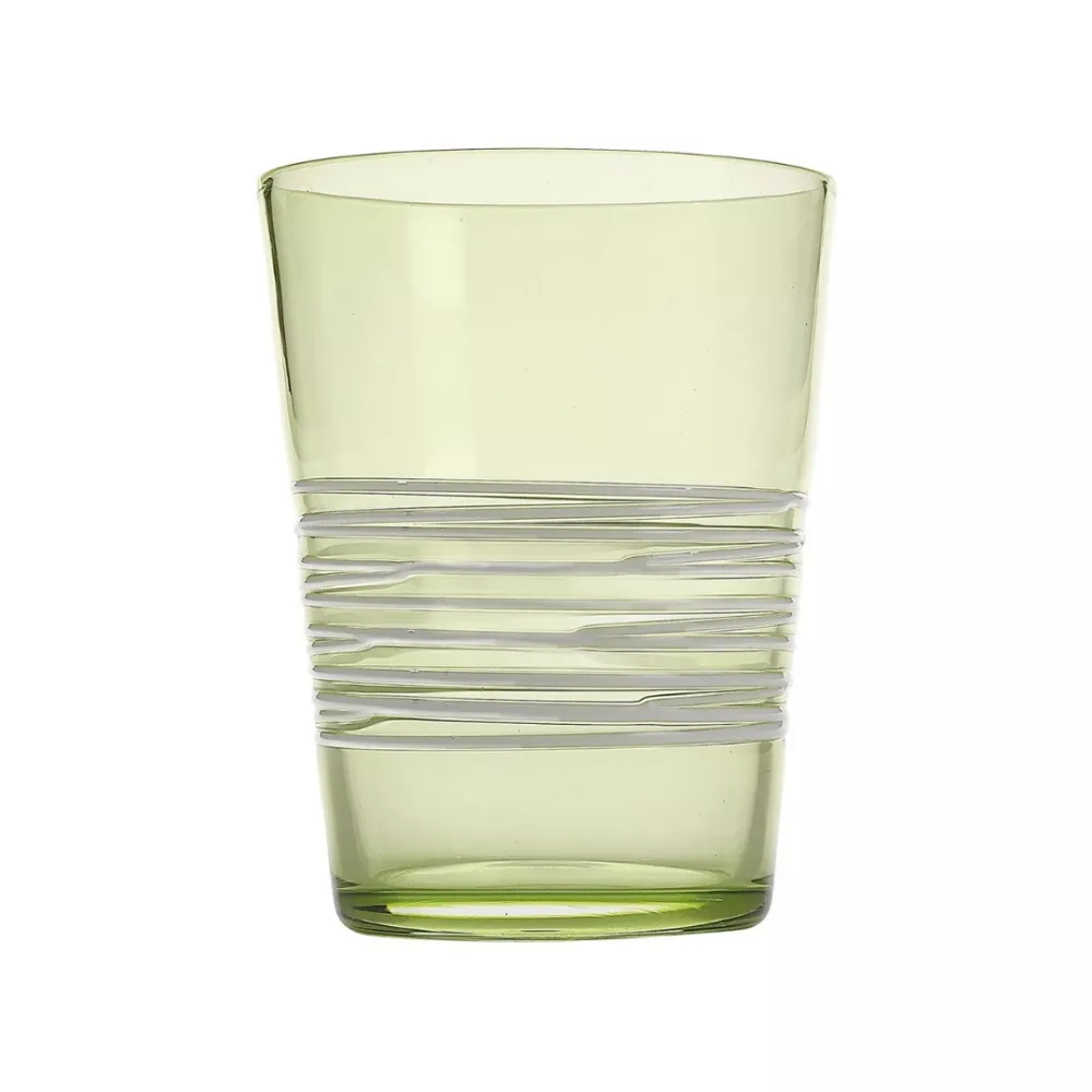 BICCHIERE IN VETRO TUMBLER, FILANTE