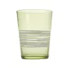 BICCHIERE IN VETRO TUMBLER, FILANTE
