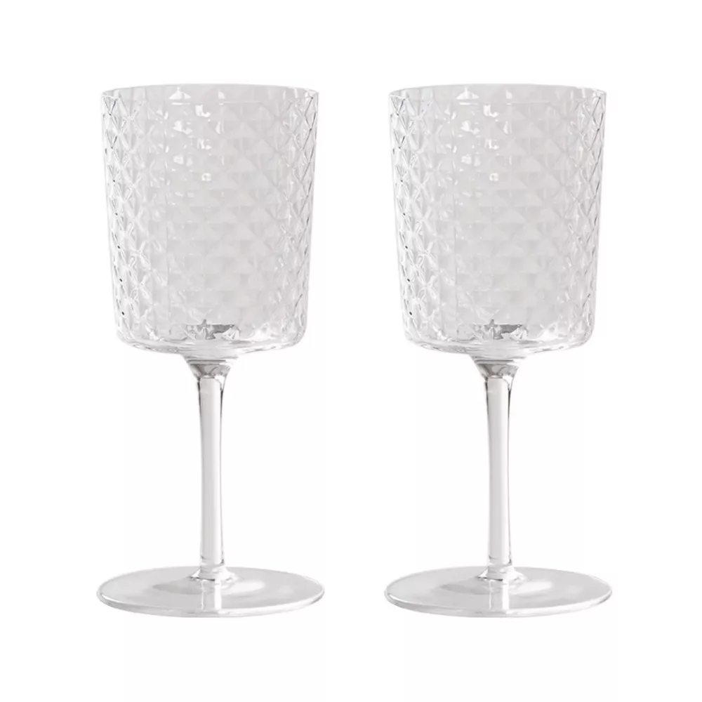 SET DI 2 CALICI ISOLANO, VETRO