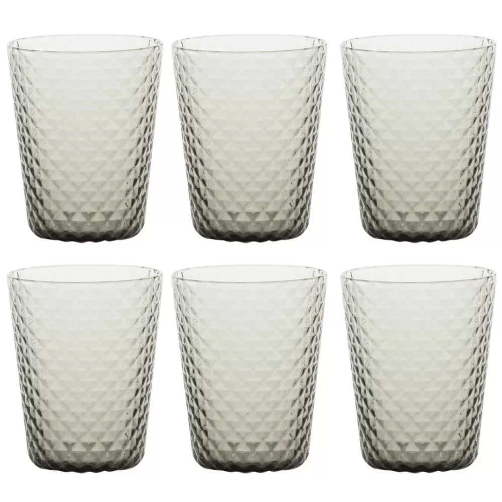 SET OF 6 ISOLANO TUMBLER, GLASS