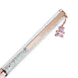 PENNA A SFERA CRYSTALLINE TEDDY ROSA, 5744955