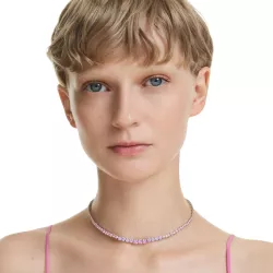 ROUND MATRIX CUTS SHADES NECKLACE, 5751196