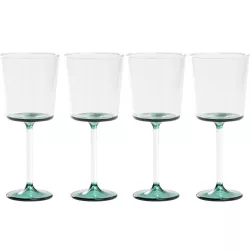 SET OF 4 WINE GLASS...