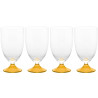 SET OF 4 WATER GLASS GOBLETS, MAESTRO
