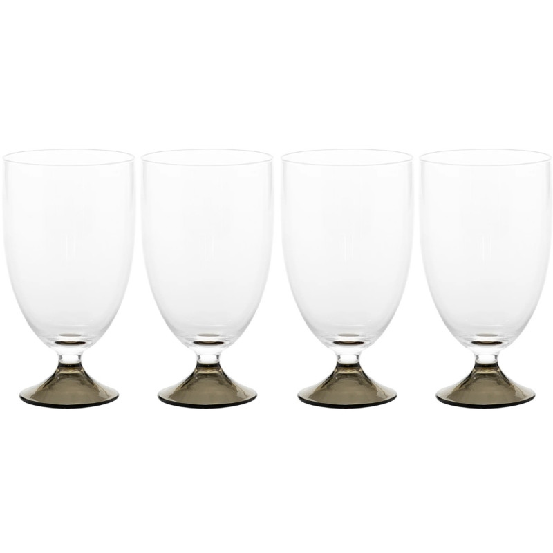 SET 4 CALICI ACQUA MAESTRO, VETRO
