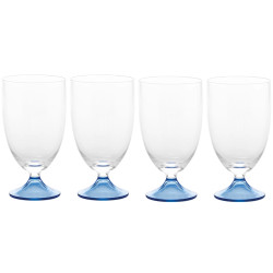 SET OF 4 WATER GLASS GOBLETS, MAESTRO
