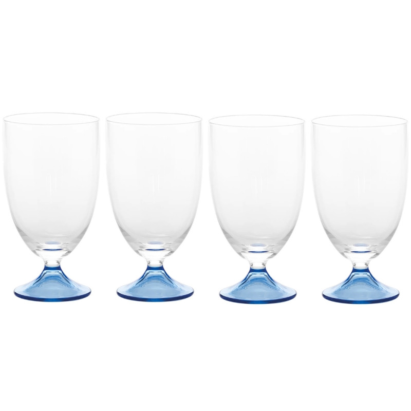 SET OF 4 WATER GLASS GOBLETS, MAESTRO