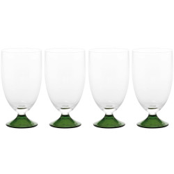 SET OF 4 WATER GLASS GOBLETS, MAESTRO