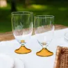 SET OF 4 WINE GLASS GOBLETS, MAESTRO