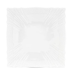 SQUARED PLATE 21 CM, VECCHIO GINORI WHITE