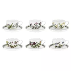 SET OF 6 TEA CUPS WITH...