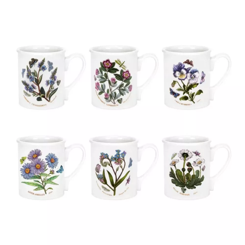 6 PCS. SET BOTANIC GARDEN MUG 48700