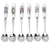 SET OF 6 SPOONS THE BOTANIC GARDEN BG1101