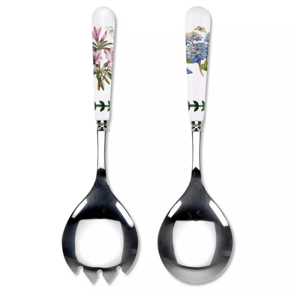 PAIR OF SALAD CUTLERY 25 CM BOTANIC GARDEN BG1107