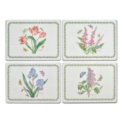 SET OF 4 BOTANIC GARDEN...