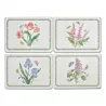 SET OF 4 BOTANIC GARDEN PLACEMATS 0010648013