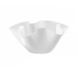 35 CM WHITE OPAL WAVE...