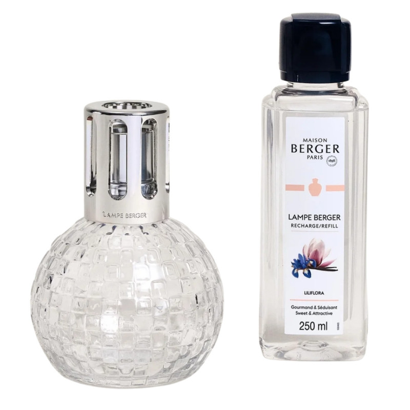 LAMPADA DISCO TRASPARENTE + 250ML LILIFLORA 004884