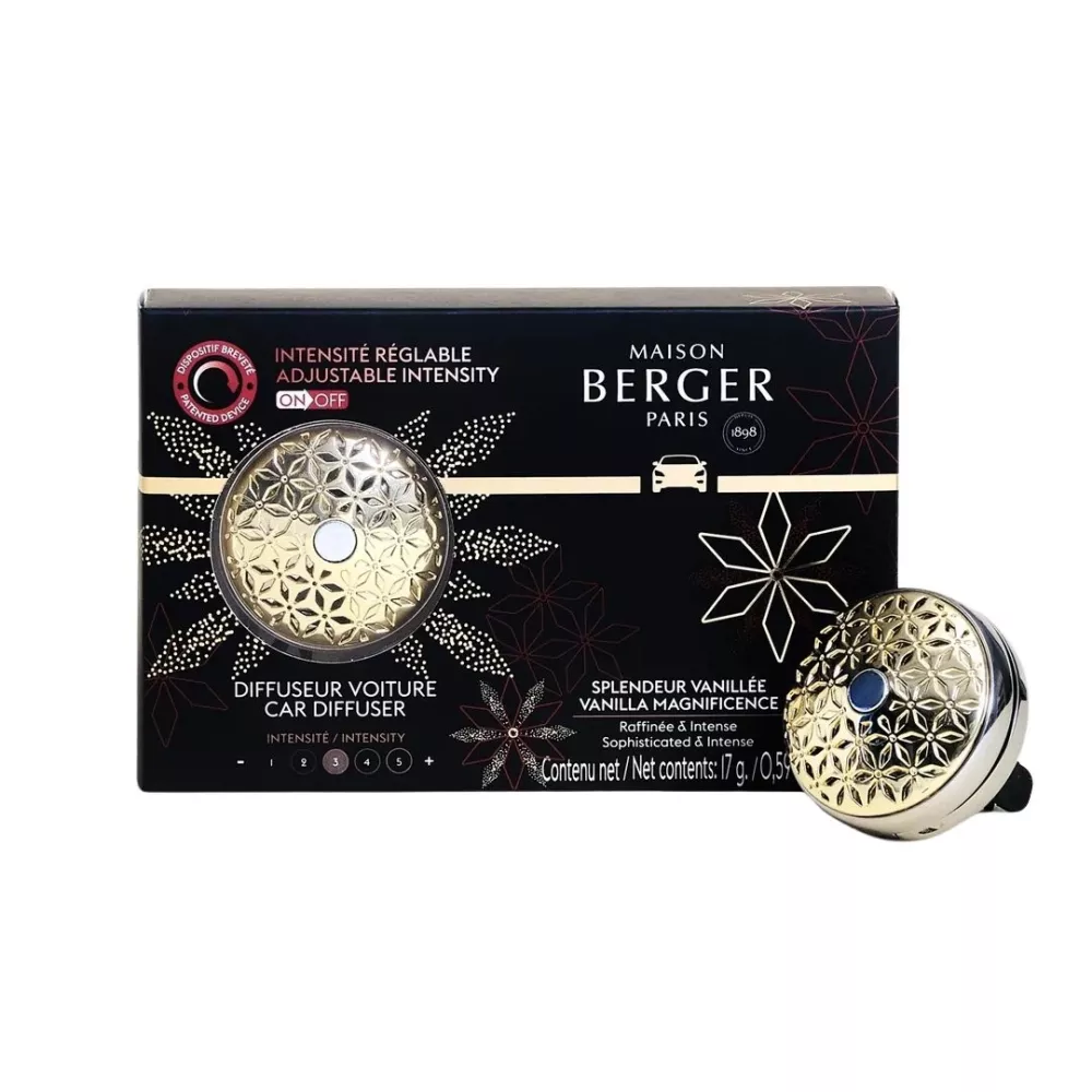 POMELIS CAR DIFFUSER BOX + SPLENDEUR VANILLE POMELIS REFILL