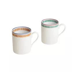 SET 2 MUG EN CONTREPOINT...