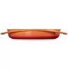 28 CM ENAMELLED CAST IRON CAKE PAN