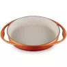28 CM ENAMELLED CAST IRON CAKE PAN